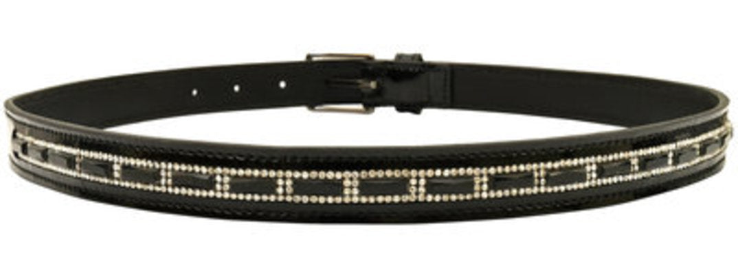 Dublin Diamante Checker Belt
