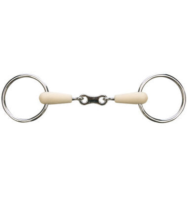 Happy Mouth French Link Loose Ring Bit