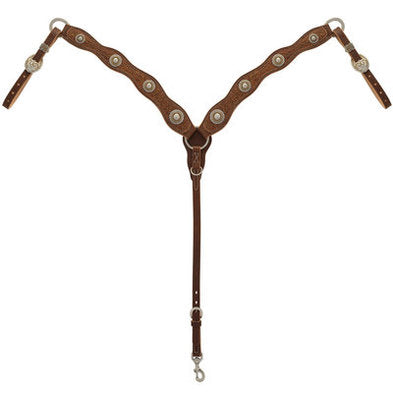Weaver Leather Western Edge Breast Collar, Full