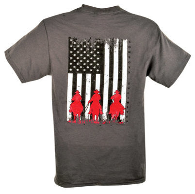 Cowboys Unlimited &amp;quot;American Posse&amp;quot; T-Shirt, Charcoal