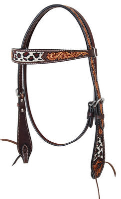 Safari Beaded Browband Headstall