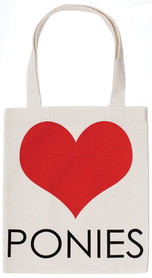 Horseware Ireland Heart Ponies Tote Bag
