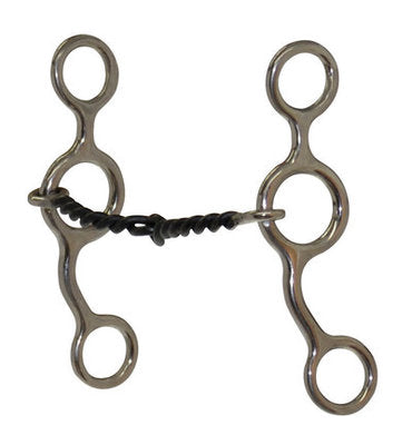 Diamond R Junior Cowhorse Twisted Snaffle