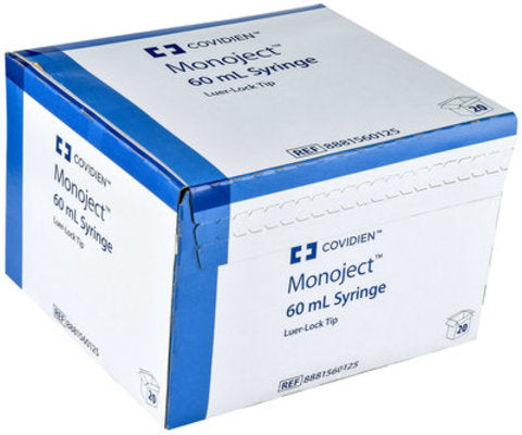 Monoject Luer Lock Syringes, Boxes