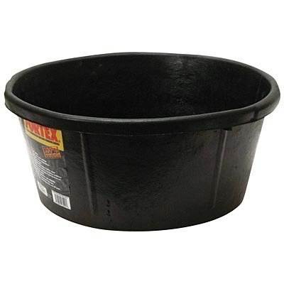 Rubber Utility Tub, 6-1/2 gal