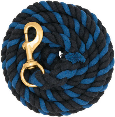 Colored Cotton Lead Ropes, 10&#39; L