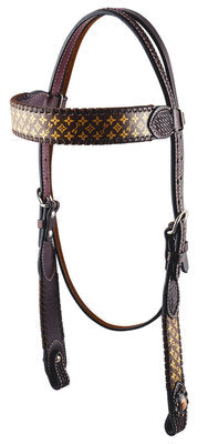 Rafter T Branded Browband Headstall
