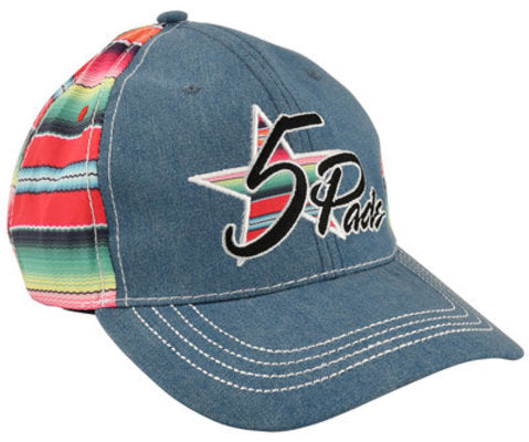 5 Star Pads Pink Serape Cap