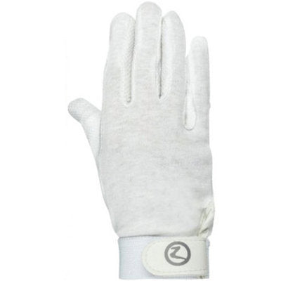 Basic Polygrip Gloves, White