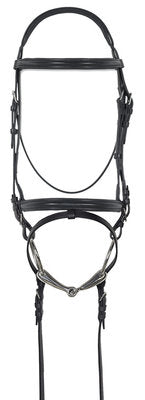 Ovation Juliana Traditional Flash Dressage Bridle
