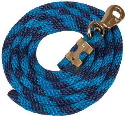 Poly Colorful Lead Rope, Bull Snap