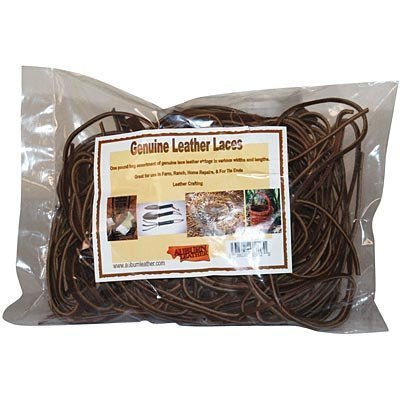 Genuine Leather Laces, 1 lb