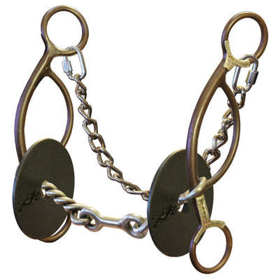 Martha Josey-Mitchell Twisted Dogbone Short Shank Gag
