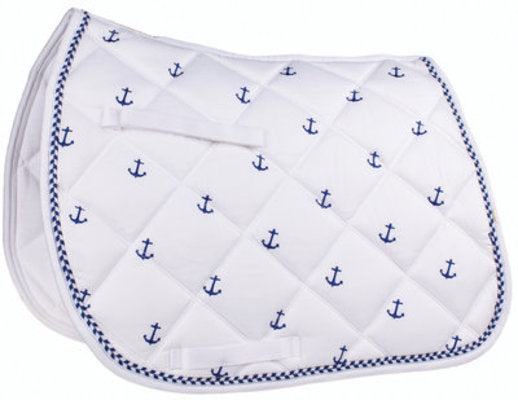 Lettia Collection Embroidered All Purpose Saddle Pad