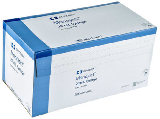 Monoject Luer Lock Syringes, Boxes