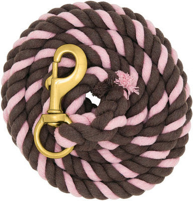 Colored Cotton Lead Ropes, 10&#39; L