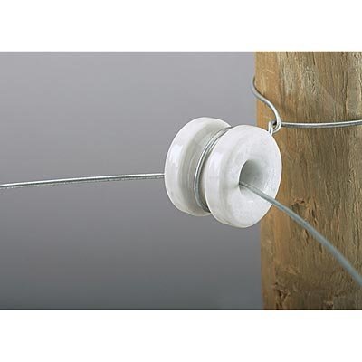 Heavy Duty Porcelain Corner Insulator, pkg of 10