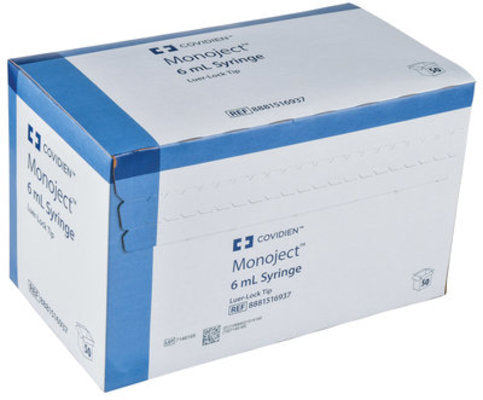 Monoject Luer Lock Syringes, Boxes