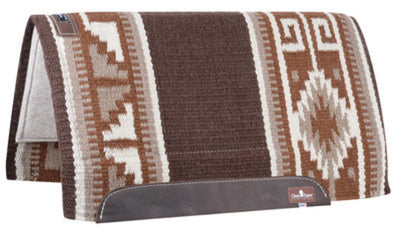 Classic Equine Wool Top Saddle Pad, 34&quot; x 38&quot;