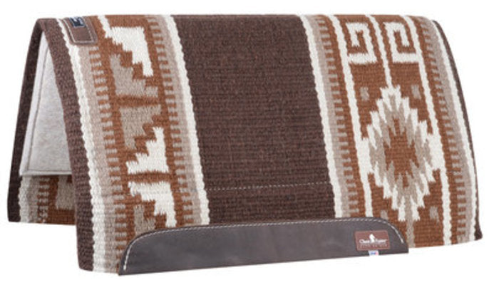 Classic Equine Wool Top Saddle Pad, 34&quot; x 38&quot;