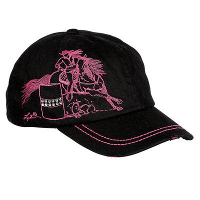 &quot;Lila&quot; Barrel Racer Embroidered Cap