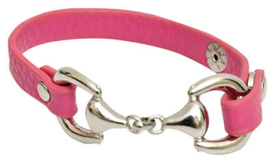 Snaffle Bit Snap Bracelet