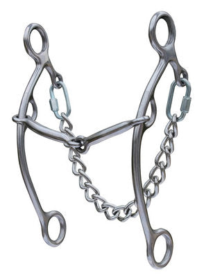 Professional&amp;#39;s Choice Snaffle Mouth Lifter Gag Bit